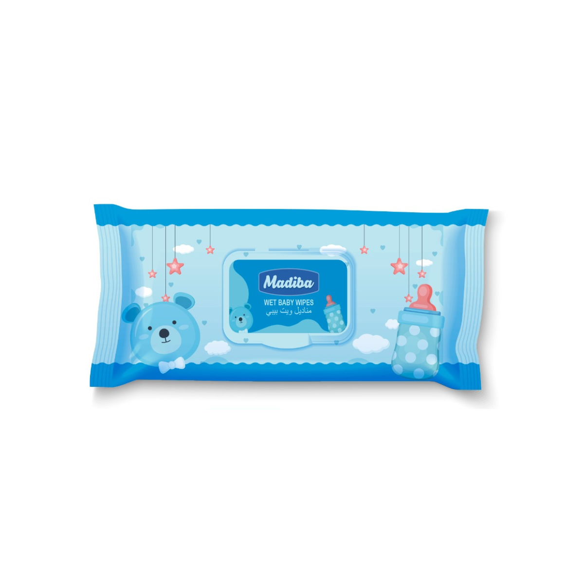 Madiba Baby Wipes, Fragrance: Johnson